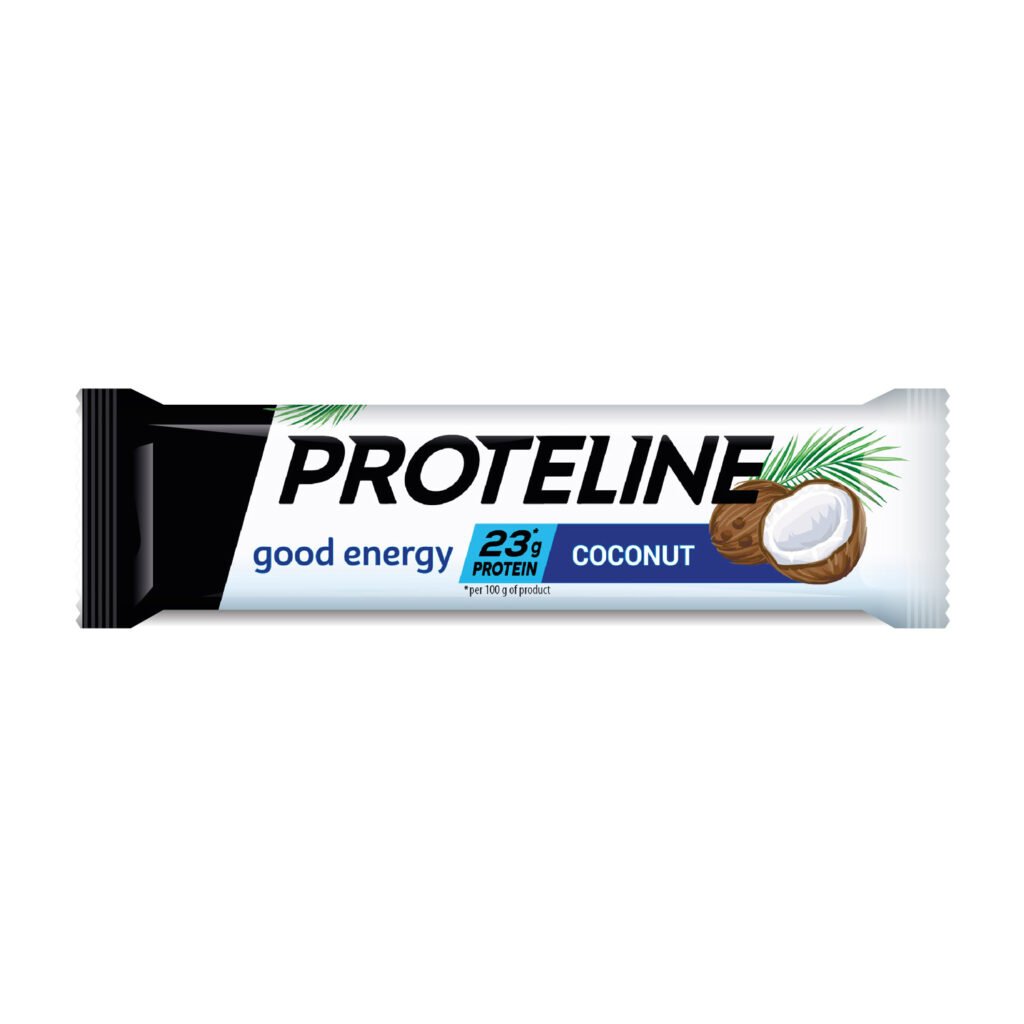 Protein bar with coconut